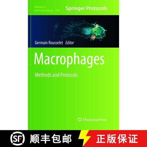 【3-4周达】Macrophages : Methods and Protocols [9781493993000]