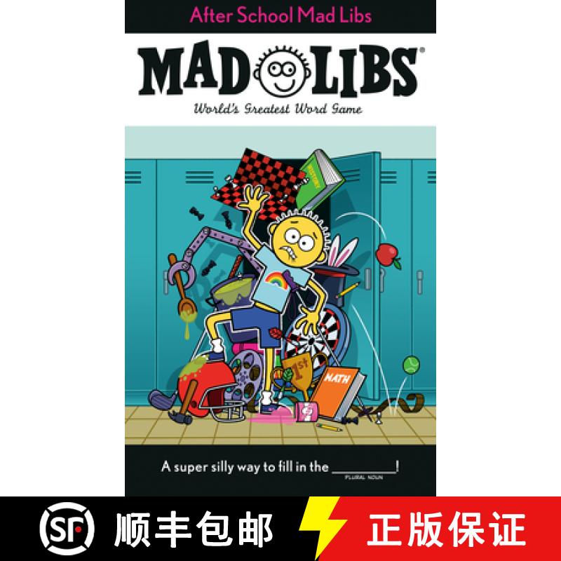 【3-4周达】After School Mad Libs: World's Greatest Word Game [9780593519134]