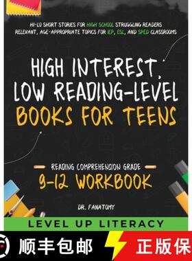【3-4周达】High-Interest, Low-Reading-Level Books for Teens: Hi-Lo Short Stories for High School Stru... [9781763794399]