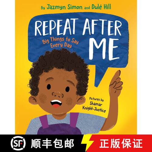 【3-4周达】精装 Repeat After Me: Big Things to Say Every Day [9780593426975]
