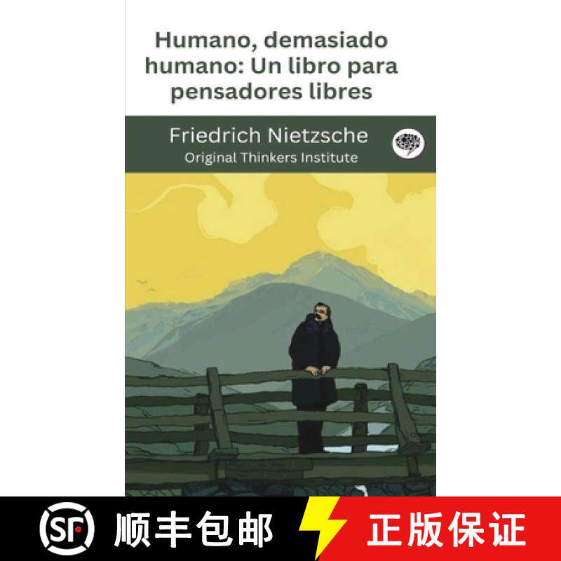 【3-4周达】精装 Humano, demasiado humano: Un libro para pensadores libres [9789363116733]