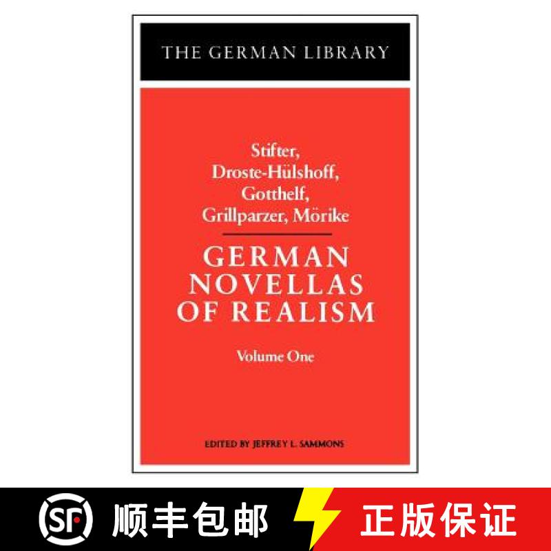 【3-4周达】German Novellas of Realism: Stifter, Droste-Hulshoff, Gotthelf, Grillparzer, Morike: Volume 1 [9780826403179]
