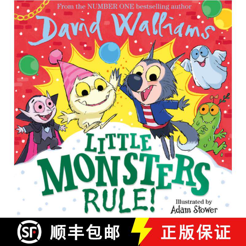 【3-4周达】LITTLE MONSTERS RULE HB [9780008305772]