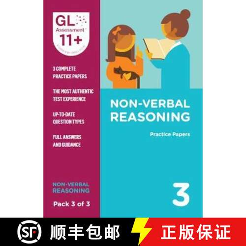 【3-4周达】11+ Practice Papers Non-Verbal Reasoning Pack 3 (Multiple Choice) [9780708727669]