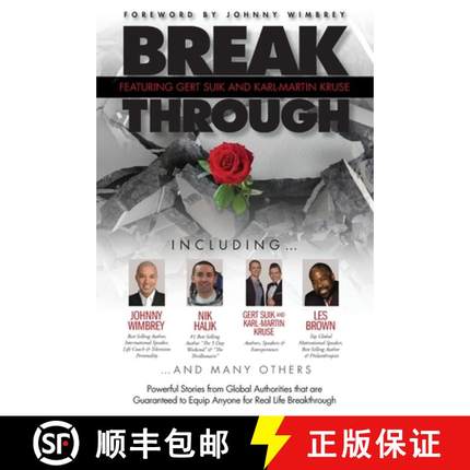 【3-4周达】Break Through Featuring Gert Suik and Karl-Martin Kruse: Powerful Stories from Global Auth... [9781938620768]