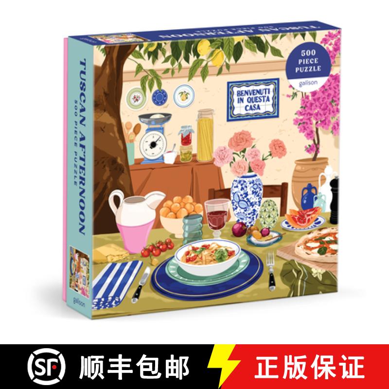 【2-3周达】Tuscan Afternoon 500 Piece Puzzle [9780735383609]