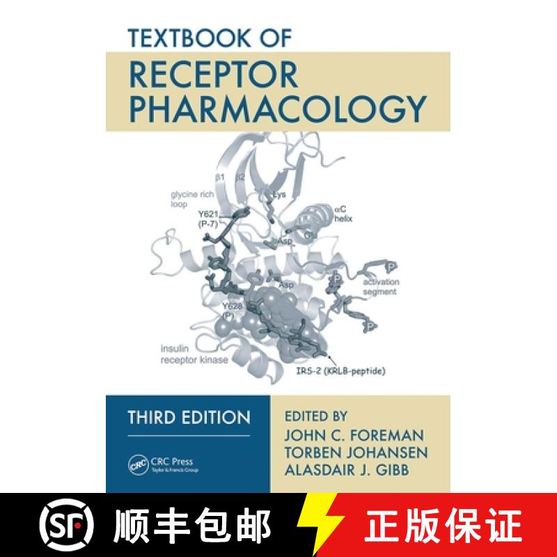 【3-4周达】TEXTBOOK RECEPTOR PHARMACOLOGY 3RD [9781032099378]