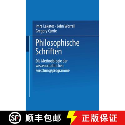 【3-4周达】Die Methodologie der wissenschaftlichen Forschungsprogramme [9783663080831]