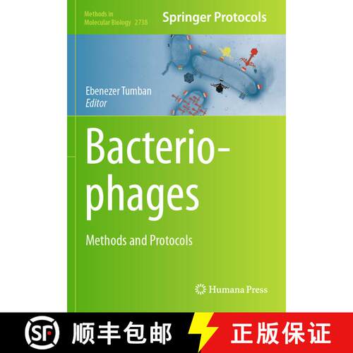 【3-4周达】Bacteriophages: Methods and Protocols [9781071635513]