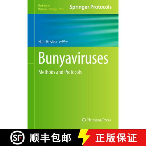 【3-4周达】精装 Bunyaviruses: Methods and Protocols [9781071643372]