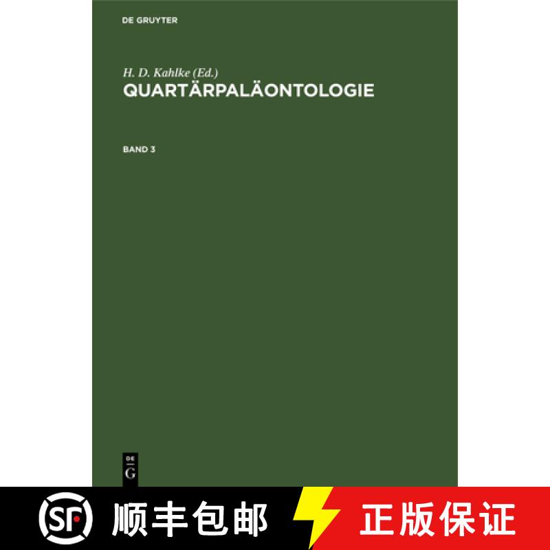 【2-3周达】Quartärpaläontologie. Band 3 [9783112613238]