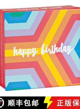 【3-4周达】Over the Rainbow Mini FlipTop Notecard Box [9781623257163]