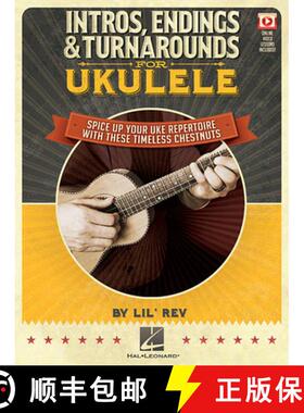 【3-4周达】Intros, Endings & Turnarounds for Ukulele - Spice Up Your Uke Repertoire with These Timele... [9781495056659]