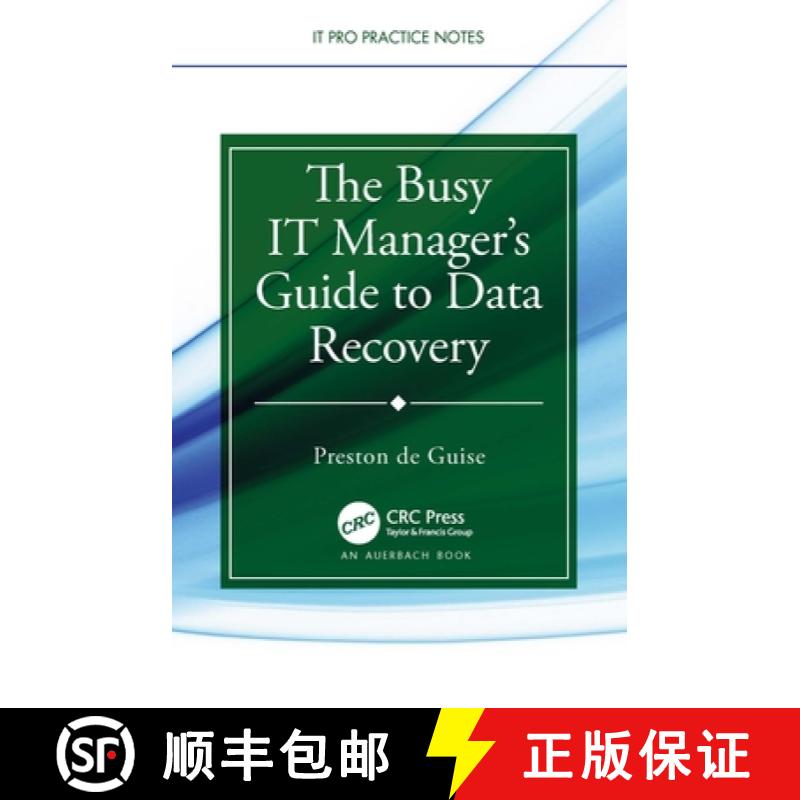 【3-4周达】Busy IT ManagerÃ¢â¬â¢s Guide to Data Recovery [9781032451251]