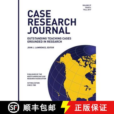 【3-4周达】Case Research Journal, 37(4): Outstanding Teaching Cases Grounded in Research [9780998917641]