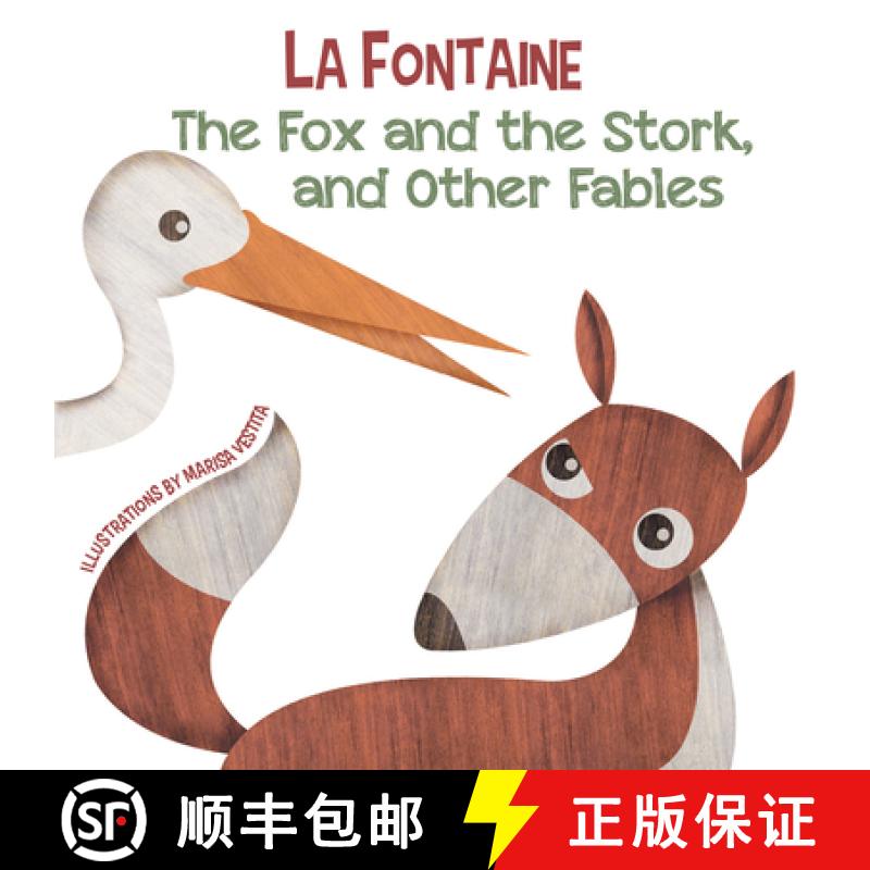 【2-3周达】The Fox and the Stork, and Other Fables [9788854417816]