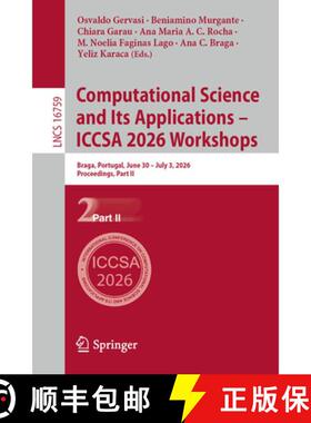 【3-4周达】Computational Science and Its Applications – ICCSA 2026 Workshops: Braga, Portugal, June ... [9783032305176]