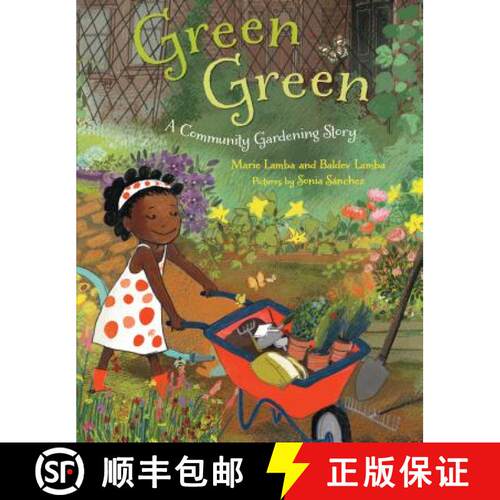 【3-4周达】精装 Green Green: A Community Gardening Story [9780374327972]