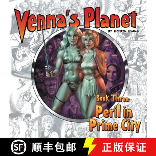【3-4周达】Venna's Planet Book Three: Peril in Prime City [9781789824988]