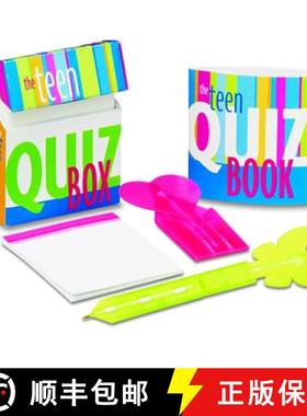 【3-4周达】The Teen Quiz Box [With Notepad and Two Foldz Flat Glittery Pens and Booklet of Quizzes] [9780740753282]