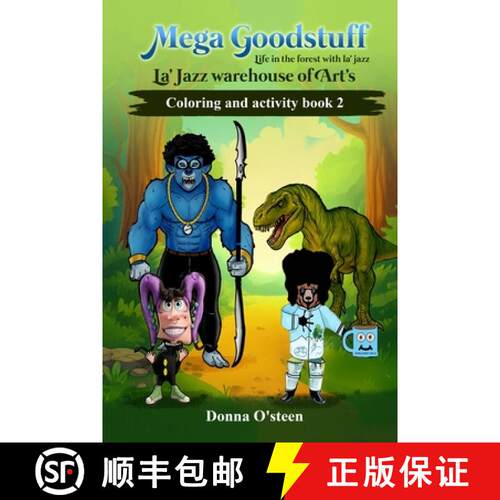 【3-4周达】Mega Goodstuff Life in the forest with la'jazz: La'Jazz warehouse of Art's [9798295515507]