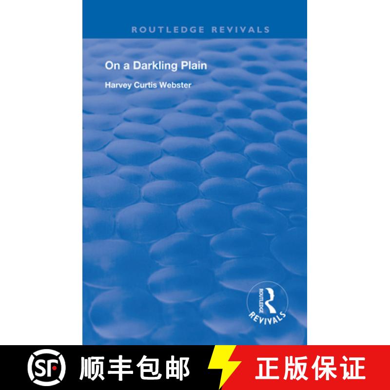【3-4周达】On a Darkling Plain: The Art & Thought of Thomas Hardy [9780367110710]