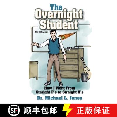 【3-4周达】The Overnight Student: How I Went from Straight F's to Straight A's [9781664289000]