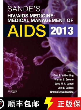 【3-4周达】Sande's HIV/AIDS Medicine: Medical Management of AIDS 2013 [9781455706952]