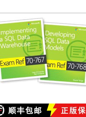 【3-4周达】McSa SQL 2016 Bi Development Exam Ref 2-Pack: Exam Refs 70-767 and 70-768 [9780672338069]