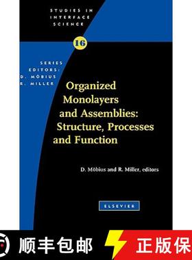 【3-4周达】Organized Monolayers and Assemblies: Structure, Processes and Function: Volume 16 [9780444512567]