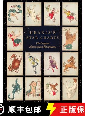 【3-4周达】Urania's Star Charts: The Original Astronomical Illustrations [9781528724142]