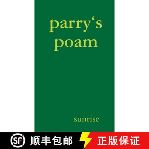 【3-4周达】parry's poam [9780359904037]