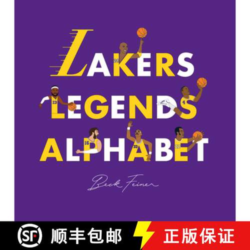 【3-4周达】精装 Lakers Legends Alphabet [9780648962861]