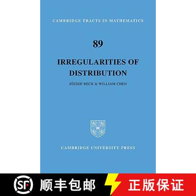 【3-4周达】Irregularities of Distribution: - Irregularities of Distribution [9780521093002]