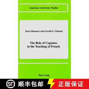 【3-4周达】精装 The Role of Cognates in the Teaching of French [9780820407616]