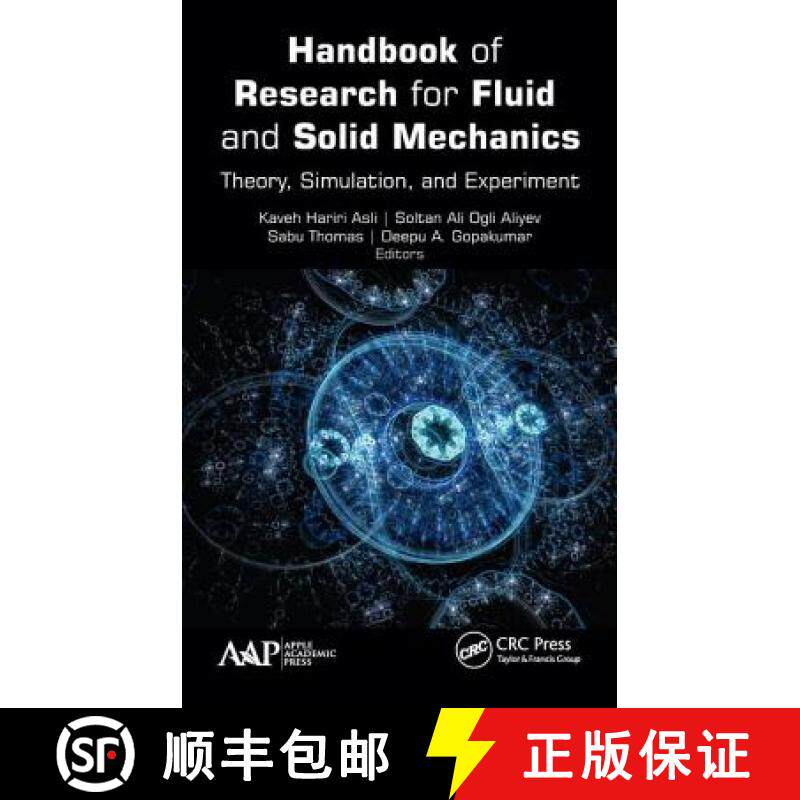 【3-4周达】Handbook of Research for Fluid and Solid Mechanics: Theory, Simulation, and Experiment [9781771885010]