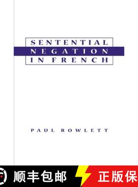 【3-4周达】Sentential Negation in French [9780195125917]