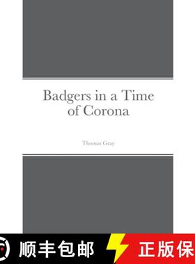 【3-4周达】Badgers in a Time of Corona [9781716561252]