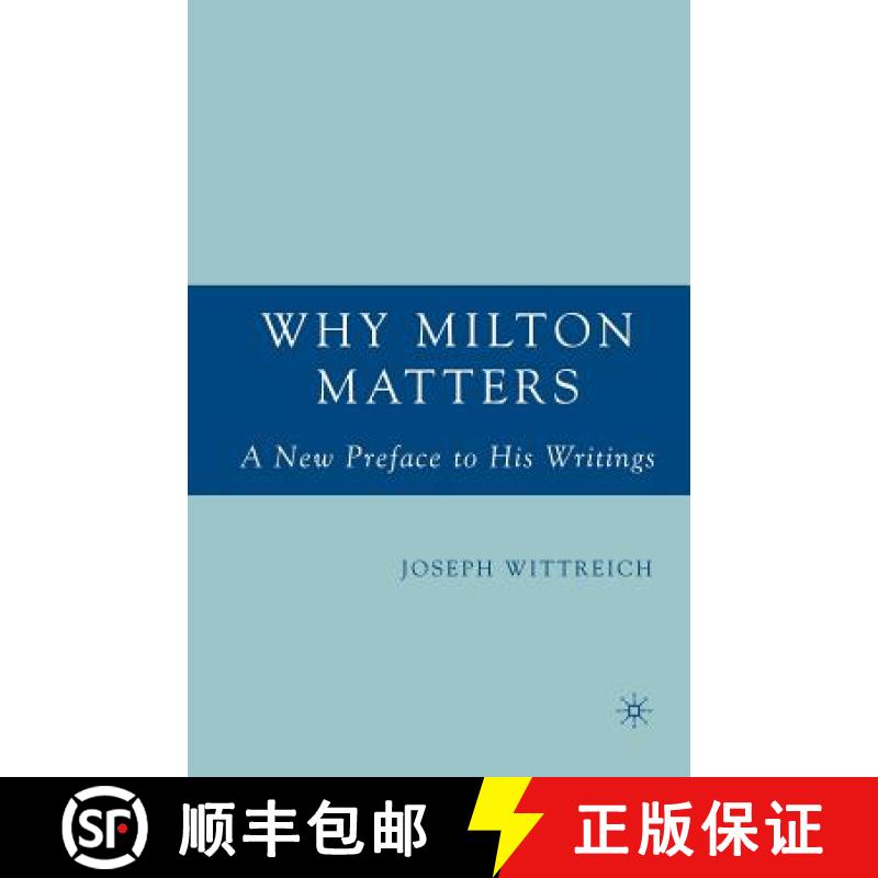 【3-4周达】Why Milton Matters: A New Preface to His Writings [9781349533589]