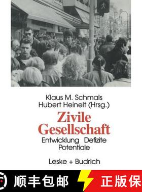 【3-4周达】Zivile Gesellschaft: Entwicklung, Defizite Und Potentiale [9783810018892]