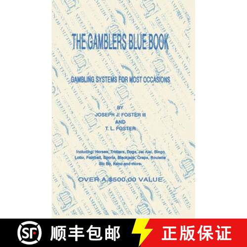【3-4周达】The Gamblers Blue Book: Gambling Systems for Most Occasions [9781419649868]