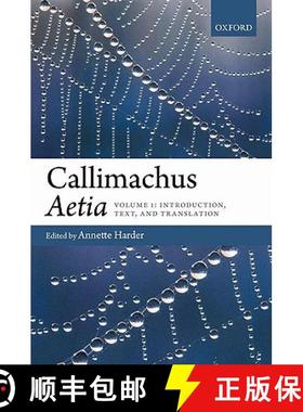 【3-4周达】Callimachus: Aetia: 2 Volume Pack [9780199581016]