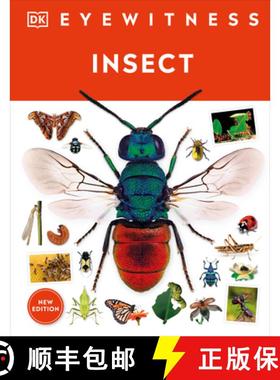 【3-4周达】Eyewitness Insect [9780744081572]