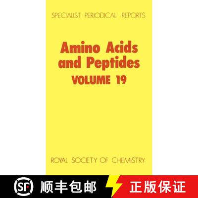 【3-4周达】精装 Amino Acids and Peptides : Volume 19 [9780851861746]