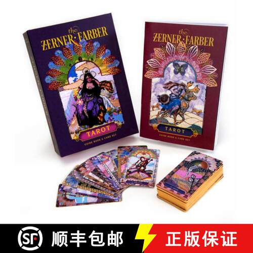 【3-4周达】The Zerner/Farber Tarot: (Tarot Kit Box Set with 78 Cards and Guide Book) [9780764364518]
