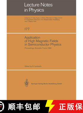 【3-4周达】Application of High Magnetic Fields in Semiconductor Physics: Proceedings of the Internati... [9783540119968]