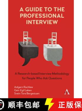 【3-4周达】Interviewing Techniques for Professionals: A Research-Based Interview Methodology for Peop... [9781785277986]