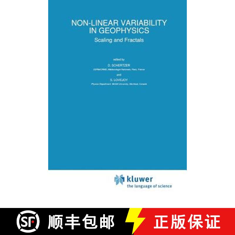 【3-4周达】Non-Linear Variability in Geophysics : Scaling and Fractals [9789401074667]