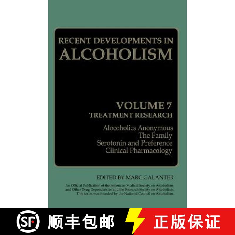 【3-4周达】Recent Developments in Alcoholism : Treatment Research [9781489916808]