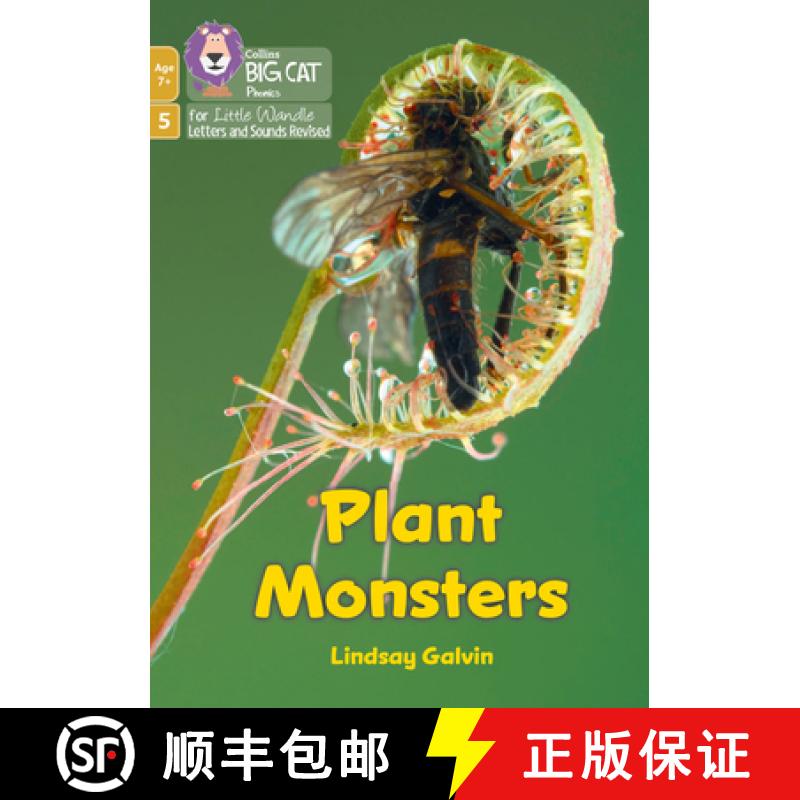 【3-4周达】Plant Monsters: Big Cat Phonics for Little Wandle Letters and Sounds [9780008668686]